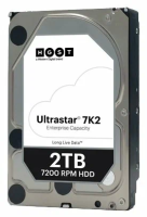 Жесткий диск Western Digital Ultrastar DC HDD Server 7K2 (3.5’’, 2TB, 128MB, 7200 RPM, SATA 6Gb / s, 512N SE)